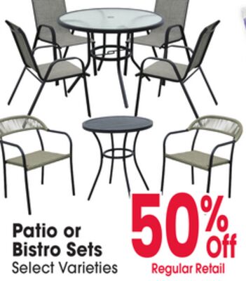 Patio or Bistro Sets
