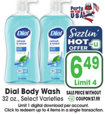 Dial Body Wash