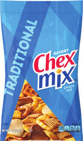 Chex Mix, Bugels or Gardetto's