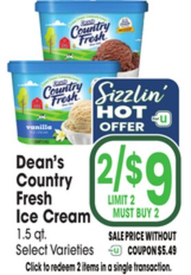 Dean's Country Fresh Ice Cream