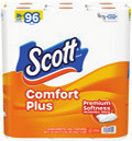 Scott Bath Tissue 20 ct. 1000 Sheet Roll, Comfort Plus 24 ct. Mega Roll or Cottonelle Bath Tissue 18 ct. Mega Roll