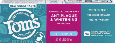 ANY Tom's of Maine toothpaste or mouthwash