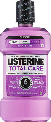 ANY Listerine 1.5L, Total Care, Gum Therapy or Ultraclean 1L.