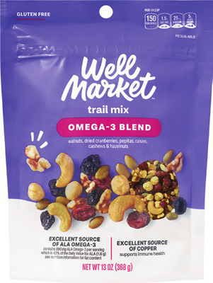 Well Market trail mix 13-28 oz.