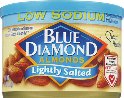 Blue Diamond almonds 4 or 6 oz.