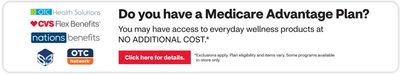 Click here for details: Do you have a Medicare Advantage Plan? You may have access to everyday wellness products at no additional cost.