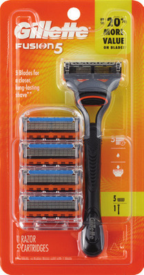 Gillette or Venus razors (excludes disposables)
