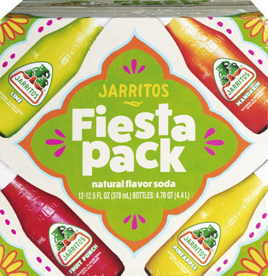 Powerade variety pack 18 pk., 12 oz or Jarritos variety pk. 12.5 oz bottles