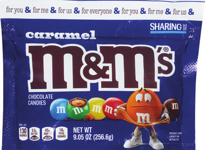 ALL M&M's Sharing Size 7.4-10.1 oz or Mars chocolate minis 8-9.7 oz