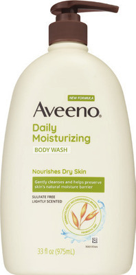Aveeno bath & shower or sun care (excludes body wash 18 oz.)