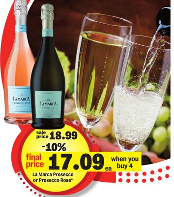 La Marca Prosecco or Prosecco Rose*