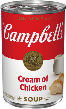 Campbell's Condensed Cream of Chicken, Cream of Mushroom, Tomato or Chicken Noodle Soup*