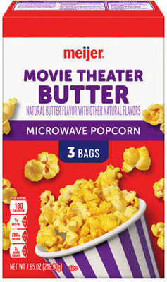 Meijer Microwave Popcorn*