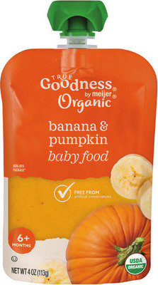 True Goodness Organic Food Pouch*