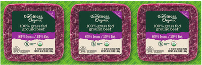 True Goodness Organic 85% Lean Ground Beef