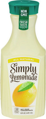 Simply or Minute Maid Drinks or Gold Peak Tea