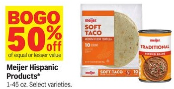 Meijer Hispanic Products*