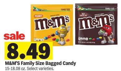 M&M'S Family Size Bagged Candy
