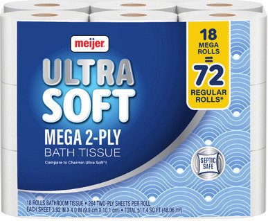 Meijer Ultra Bath Tissue