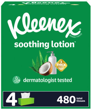Kleenex Flat or Snap & Go Facial Tissue*