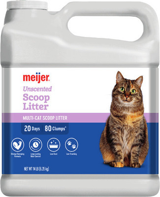 Meijer Unscented Cat Litter*