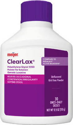 Meijer ClearLax Powder