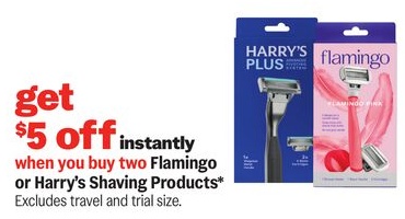 Flamingo or Harry's Shaving Products*