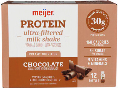 Meijer Ultrafiltered Milk Shakes