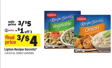 Lipton Recipe Secrets*