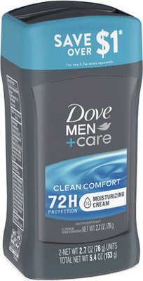 Dove Men Deodorant Twin Pack*