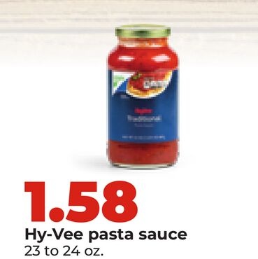 Hy-Vee pasta sauce