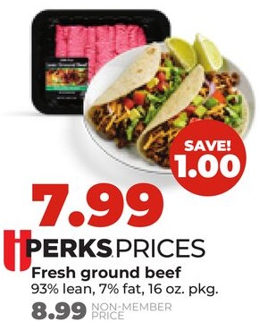 Fresh ground beef