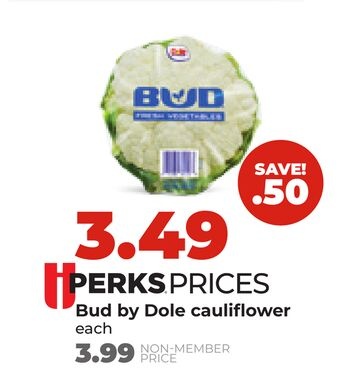 Bud by Dole cauliflower