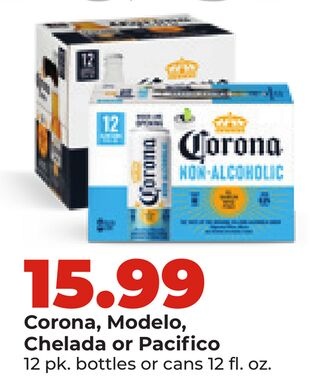 Corona, Modelo, Chelada or Pacifico