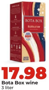 Bota Box wine