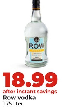 Row vodka