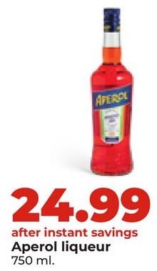 Aperol liqueur