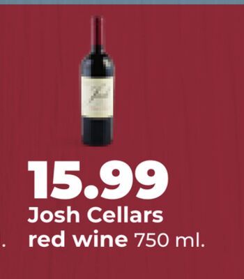 Josh Cellars red wine