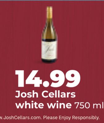 Josh Cellars white wine
