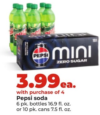 Pepsi soda