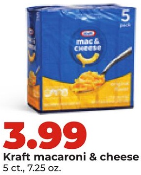 Kraft macaroni & cheese