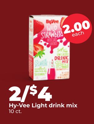 Hy-Vee Light drink mix