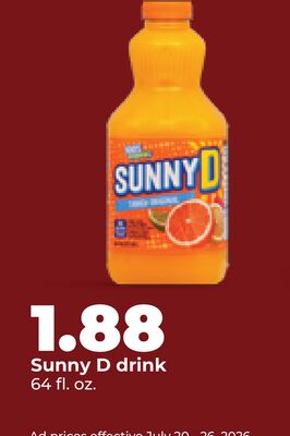 Sunny D drink