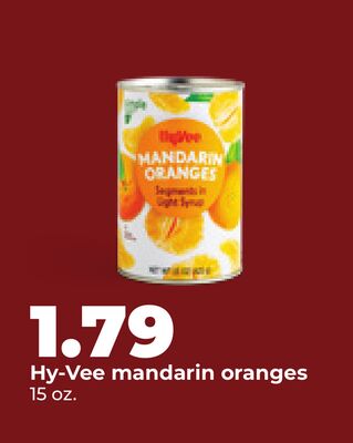 Hy-Vee mandarin oranges