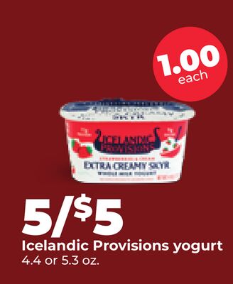 Icelandic Provisions yogurt