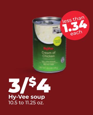 Hy-Vee soup