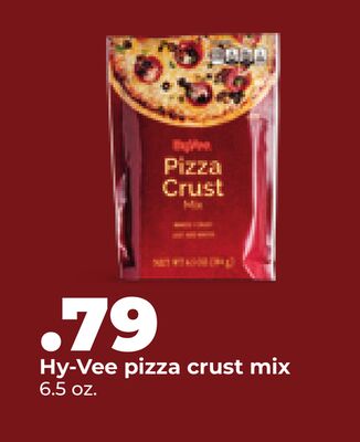 Hy-Vee pizza crust mix