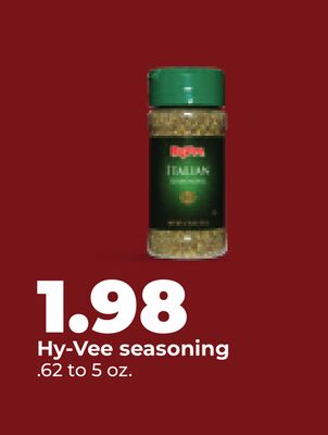 Hy-Vee seasoning