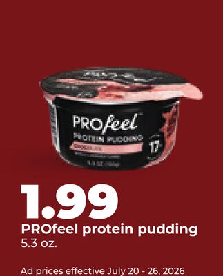 PROfeel protein pudding