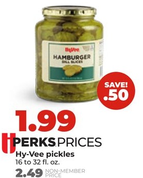 Hy-Vee pickles